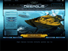 Tablet Screenshot of deepolis.gamehero.com